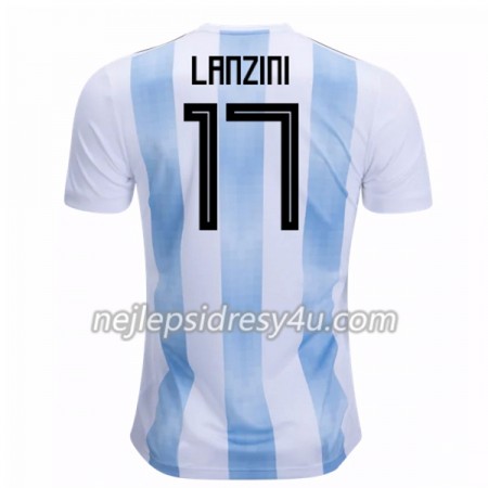 Fotbalový Dres Argentina Lanzini 17 Domácí MS 2018
